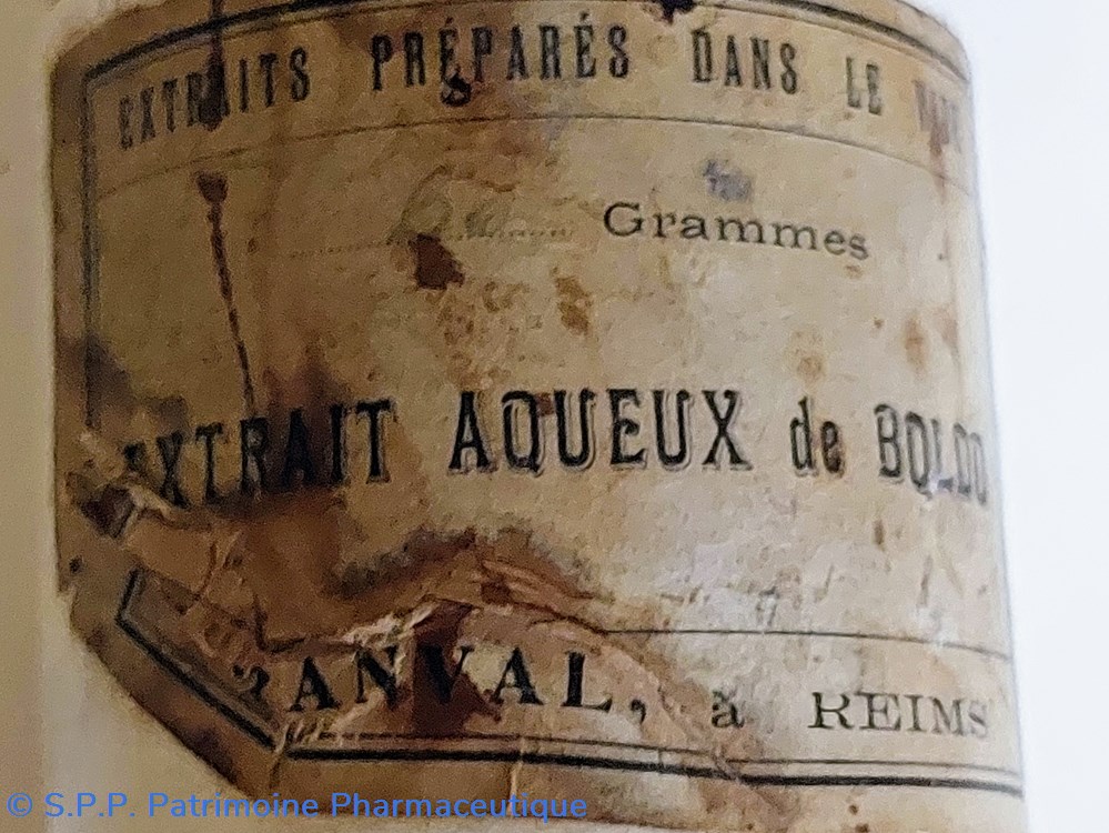 science pharmacie pot a onguent extrait aqueux de boldo