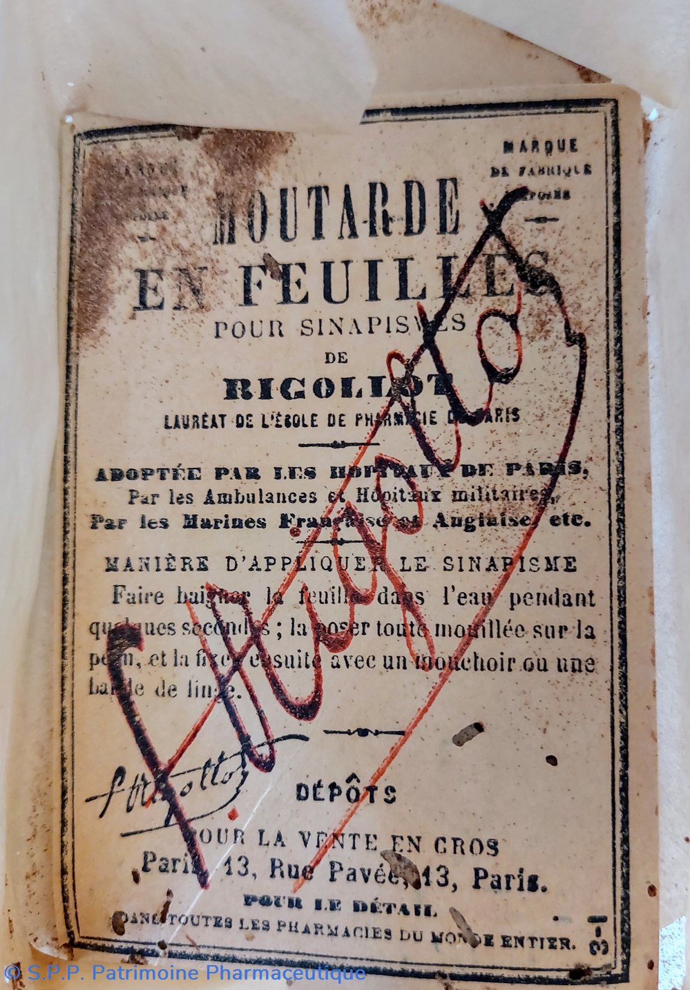 PAPIER RIGOLLOT ( Moutarde en feuilles) 4 science papier rigollot moutarde en feuilles
