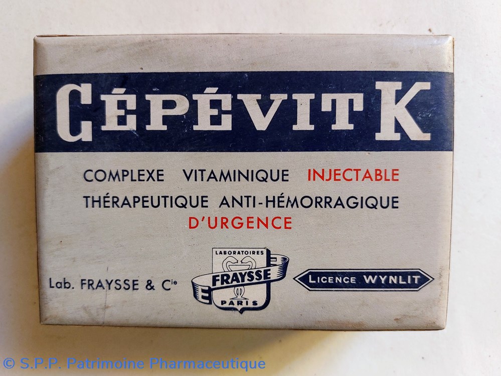 GÉPÉVIT K / flacon poudre lyophilisée Fraysse science pharmacie gepevit k flacon poudre lyophilisee fraysse