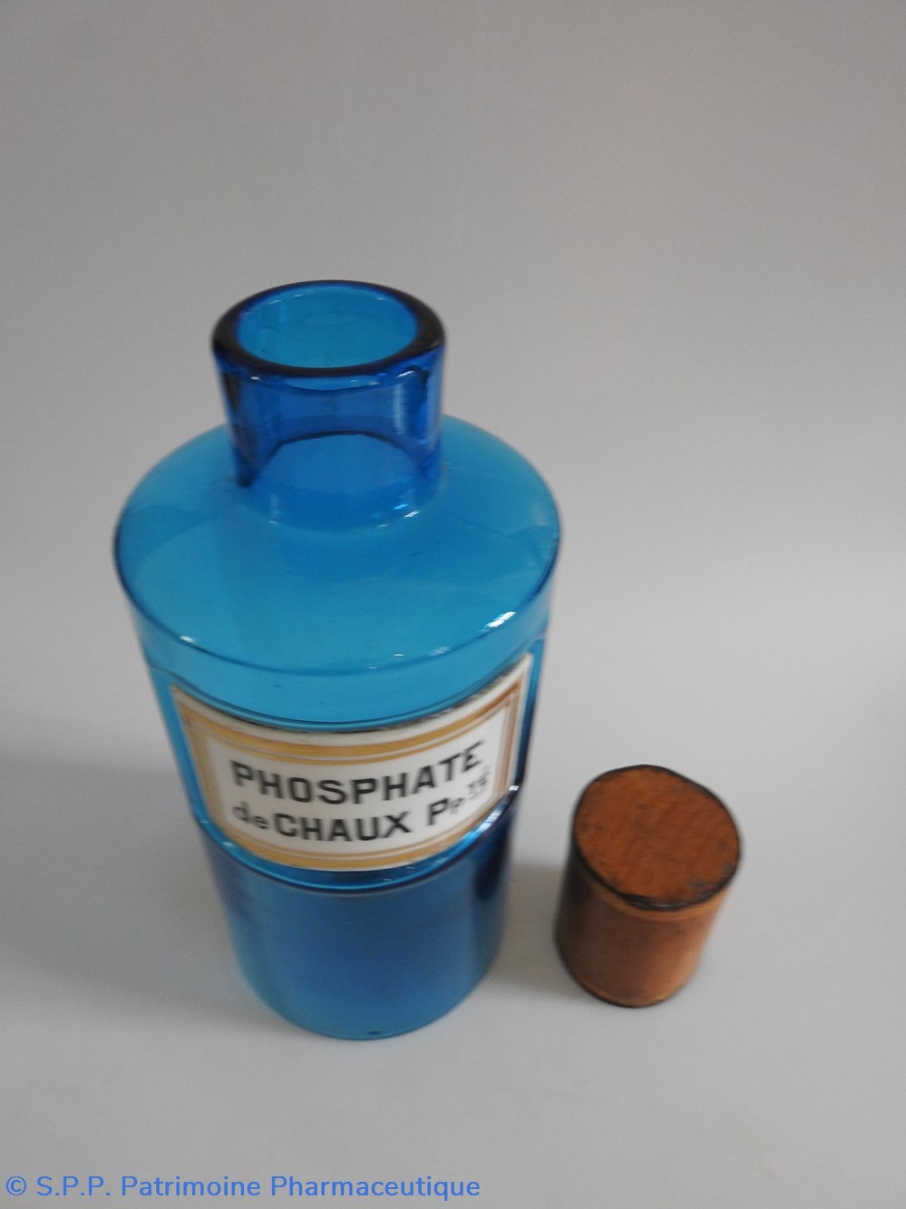 PHOSPHATE de CHAUX flacon G.M. 3 science pharmacie phosphate de chaux flacon g m