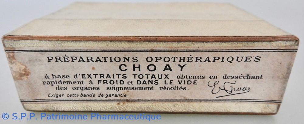 Extrait CEREBRAL Opothérapie Choay 4 science pharmacie extrait cerebral opotherapie choay