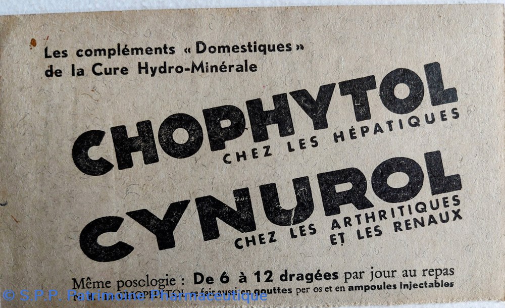 informatique chophytol et ou cynurol lab rosa