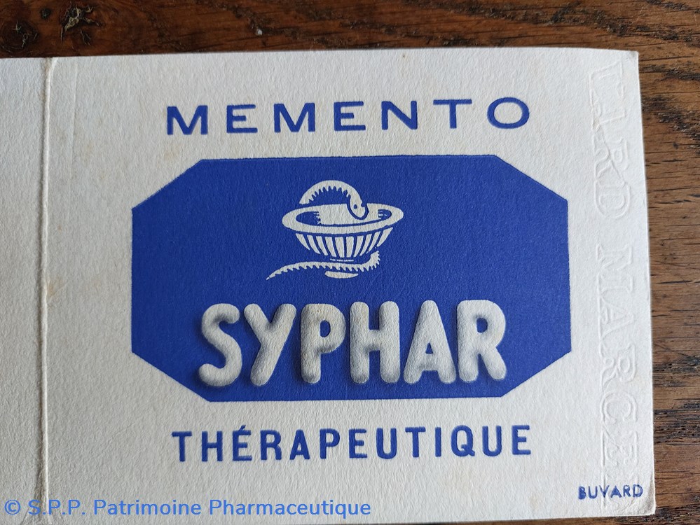 Laboratoires SYPHAR : Hepacynol Lysophlebol Glucophytol Sedoplex Quintadyl 3 science pharmacie laboratoires syphar hepacynol lysophlebol glucophytol sedoplex quintadyl