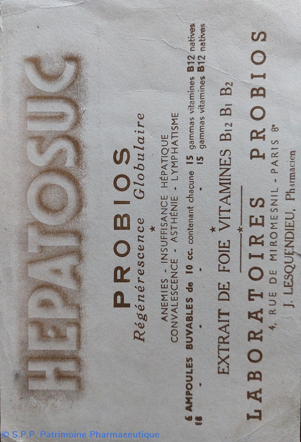 HEPATOSUC science pharmacie hepatosuc