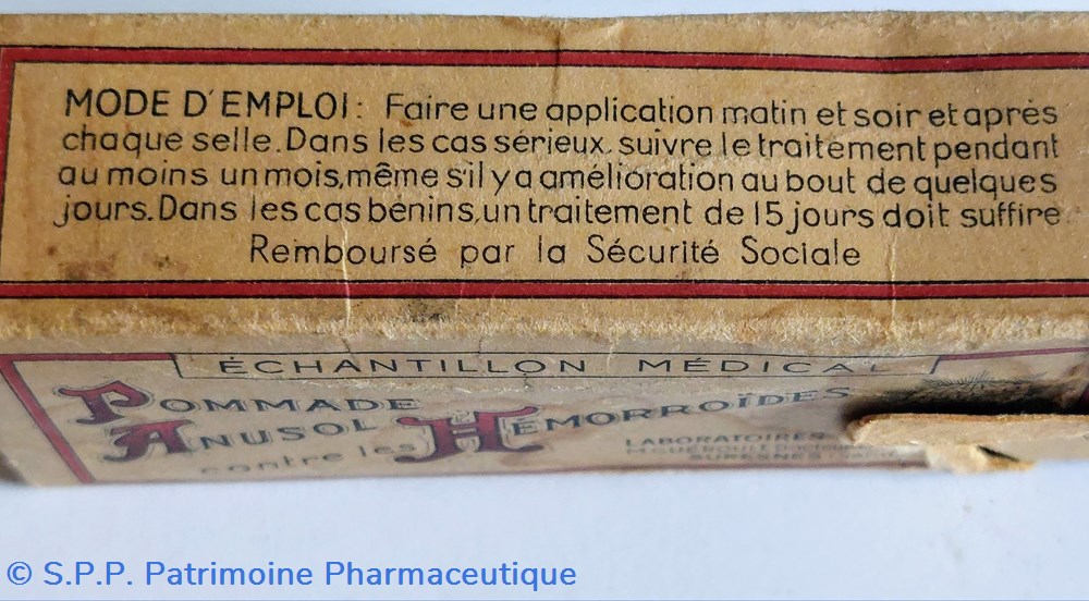 science pommade anusol hemorroides
