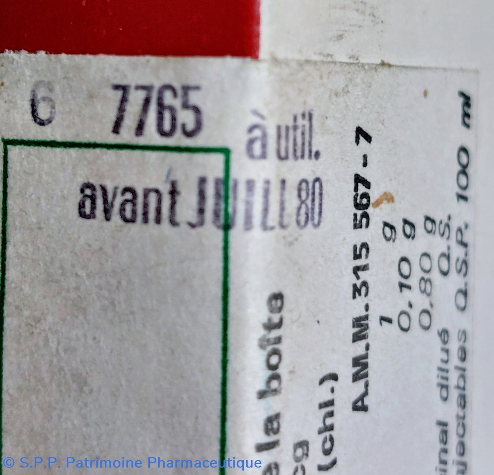 12 ampoules 5 ml PROCAÏNE Chl à 1 % 4 science pharmacie 12 ampoules 5 ml procaine chl a 1