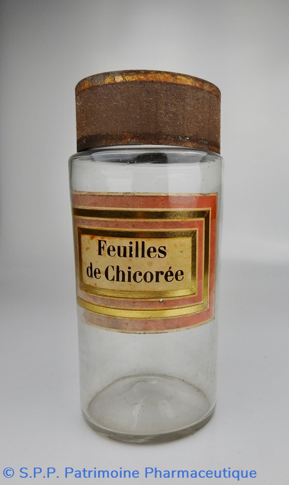Flacon en verre Herboristerie grand modèle Pharmacie RAVASSE science flacon en verre herboristerie grand modele pharmacie ravasse