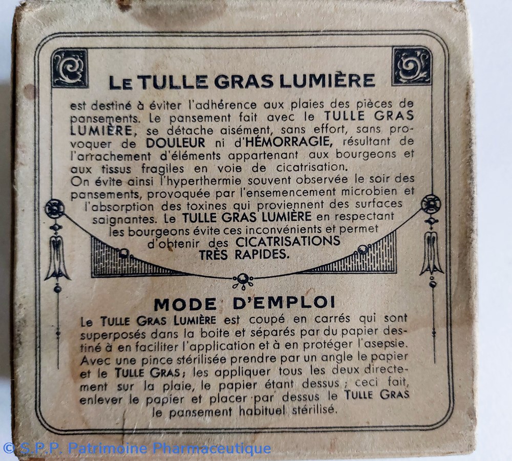 TULLE GRAS LUMIÈRE Vitaminé 4 science tulle gras lumiere vitamine