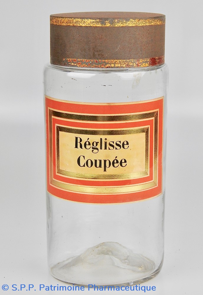 Flacon en verre Herboristerie grand modèle Pharmacie RAVASSE science flacon en verre herboristerie grand modele pharmacie ravasse