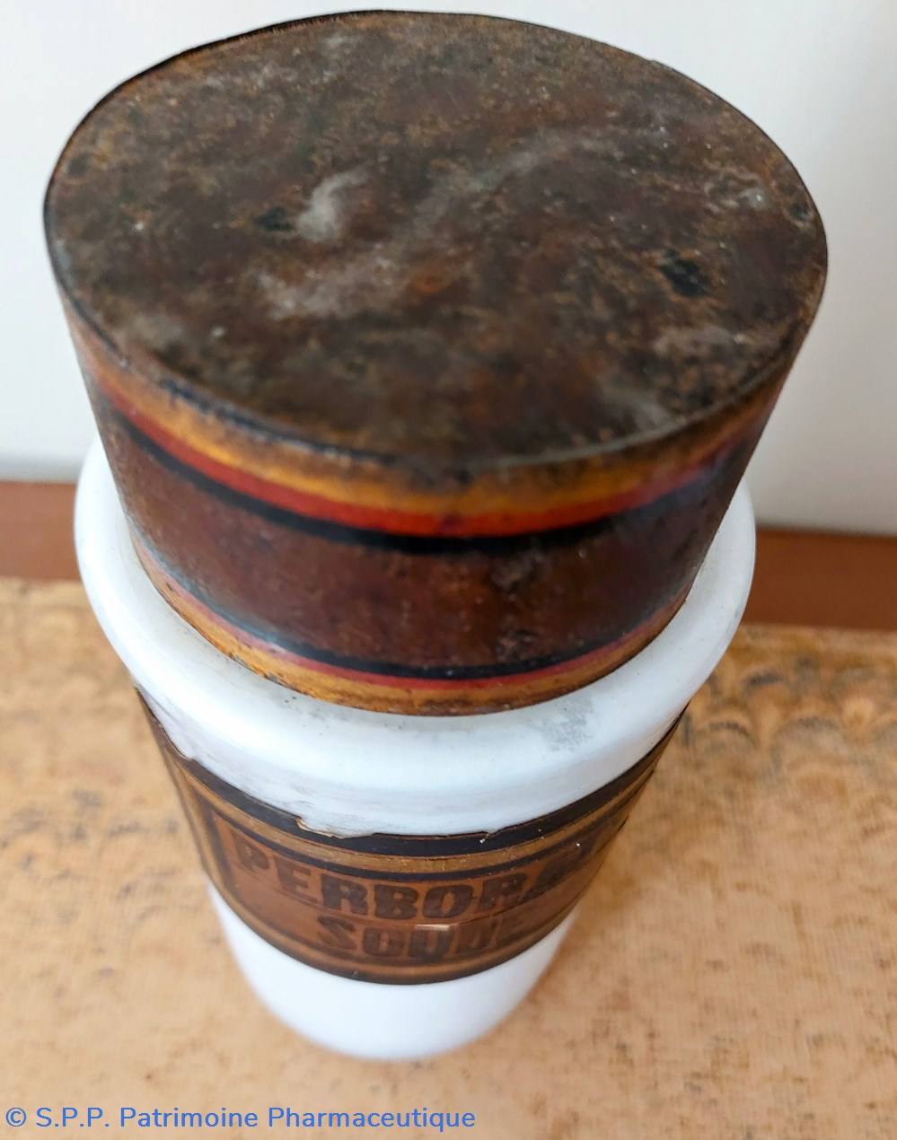Pot de PERBORATE SOUDE 5 science pharmacie pot de perborate soude