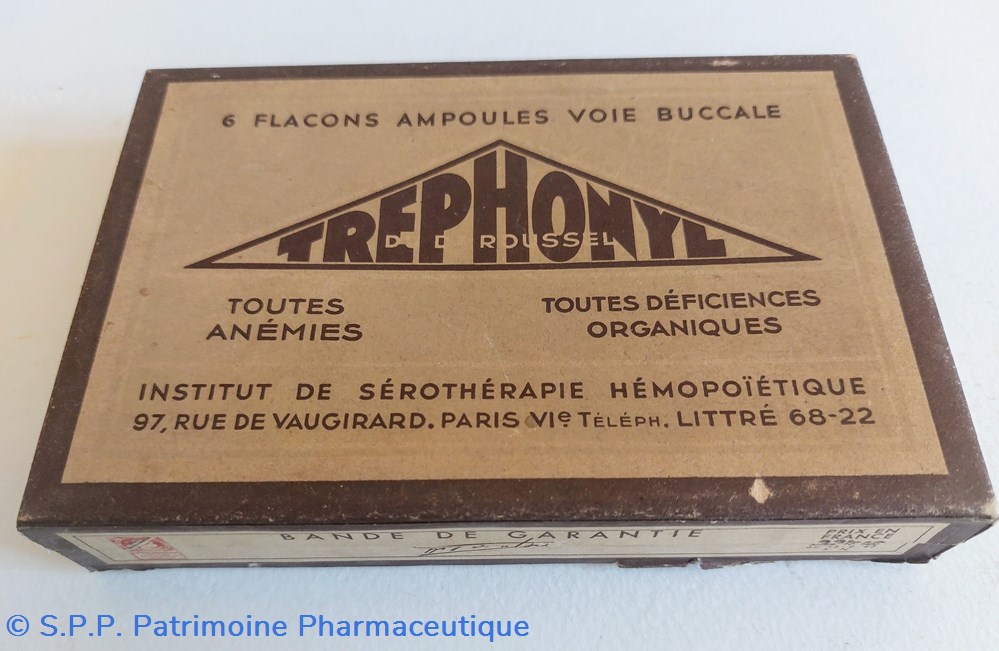 TREPHONYL ( Flacons ampoules buvables) science trephonyl flacons ampoules buvables