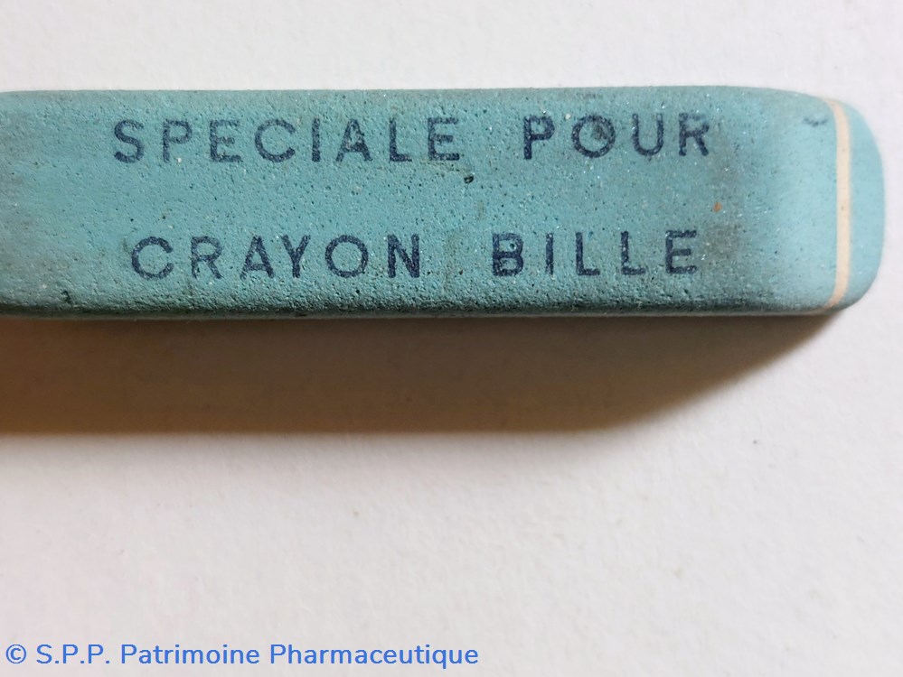 PROPHYLTEX / CRAYON et Gomme 2 objets publicitaires prophyltex crayon et gomme