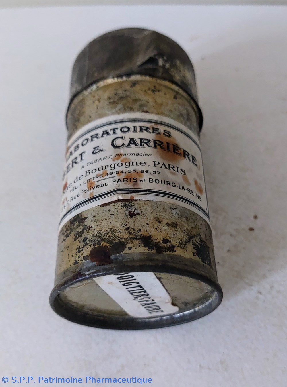 Doigtiers FAURE Autoclavés / Robert et Carrière 6 science pharmacie doigtiers faure autoclaves robert et carriere