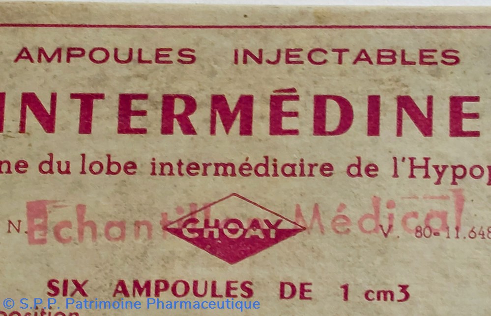 INTERMÉDINE 6 Ampoules injectables Choay 3 science pharmacie intermedine 6 ampoules injectables choay