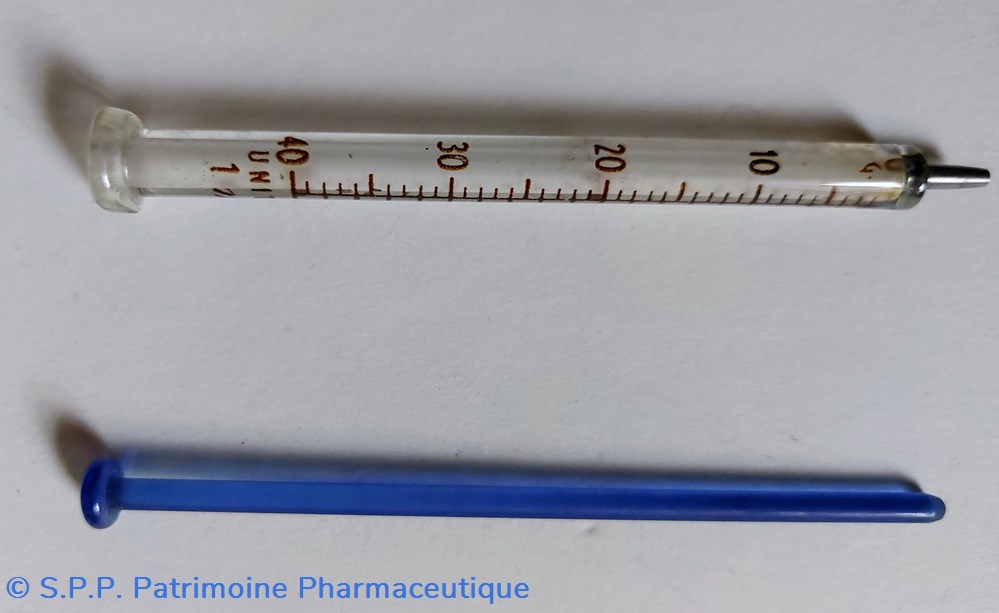 SERINGUE en verre forme stylo 7 science pharmacie seringue en verre forme stylo