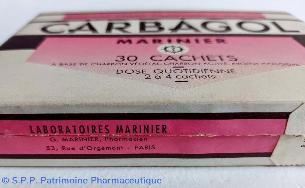 CARBAGOL ( Cachets ) 2 science carbagol cachets
