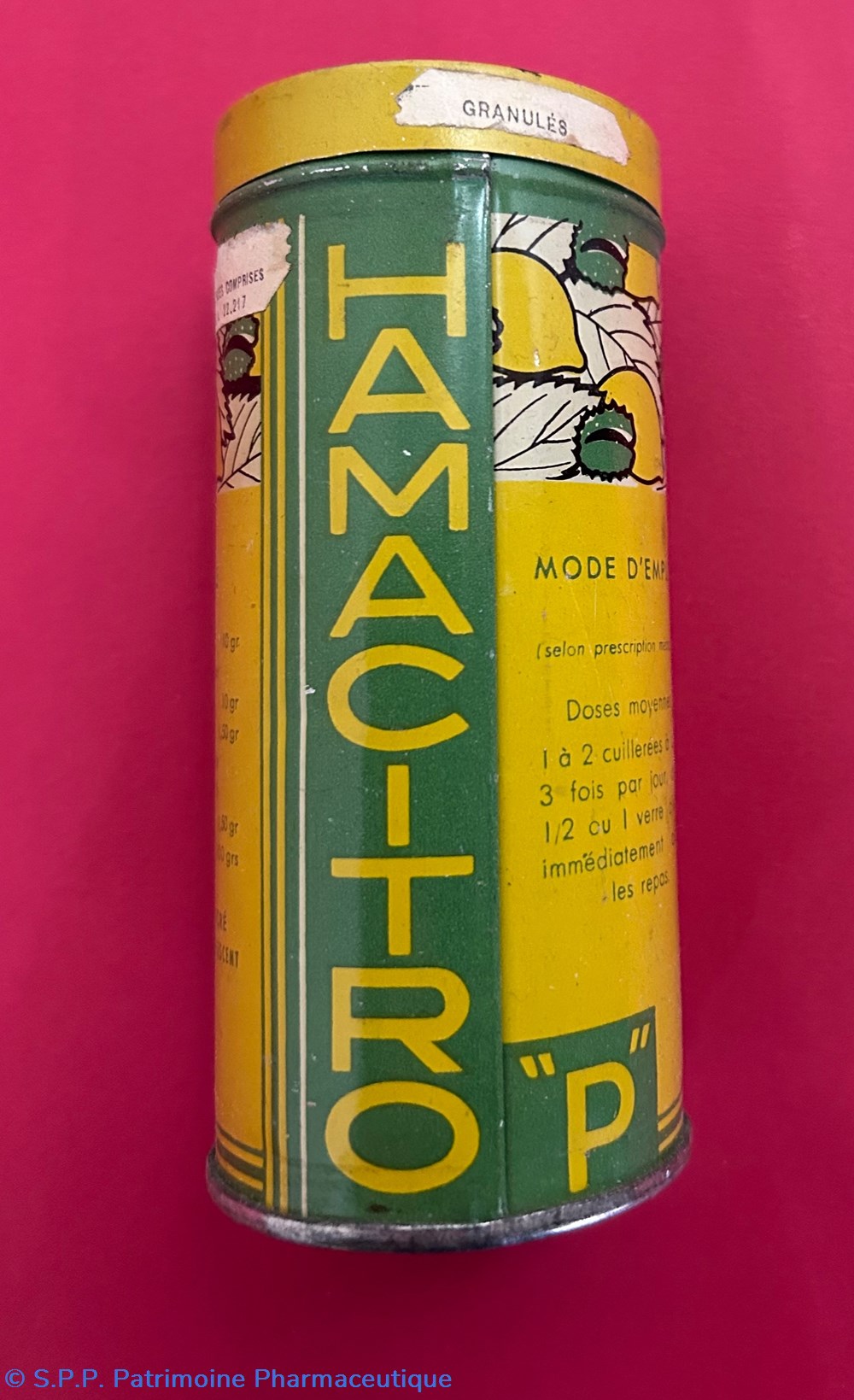 HAMACITROL P science pharmacie hamacitrol p