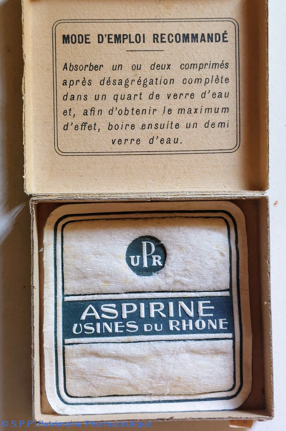 science pharmacie aspirine usines du rhone 100 comprimes