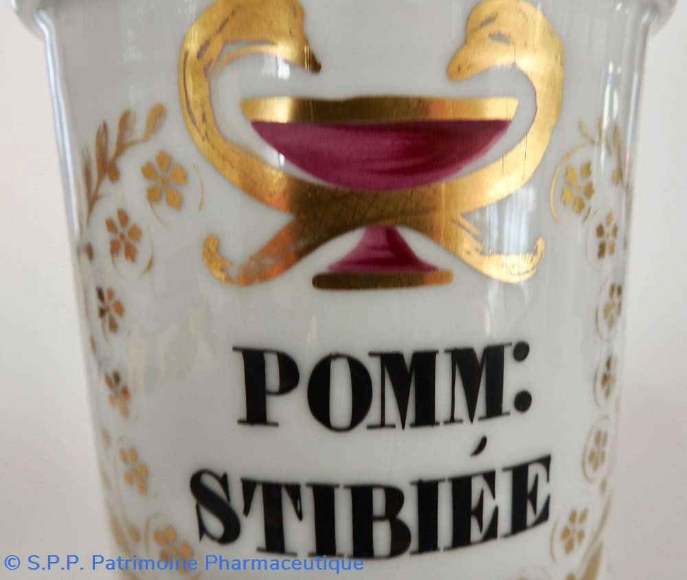 POMM : STIBIÉE 3 science pharmacie pomm stibiee