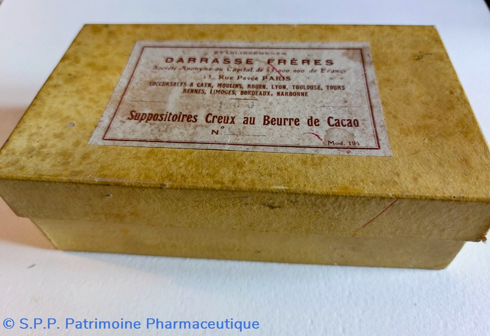 Suppositoires creux au beurre de cacao science suppositoires creux au beurre de cacao