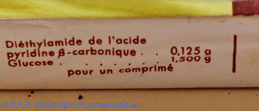 CORAMINE-GLUCOSE 10 comprimés CIBA 3 science pharmacie coramine glucose 10 comprimes ciba