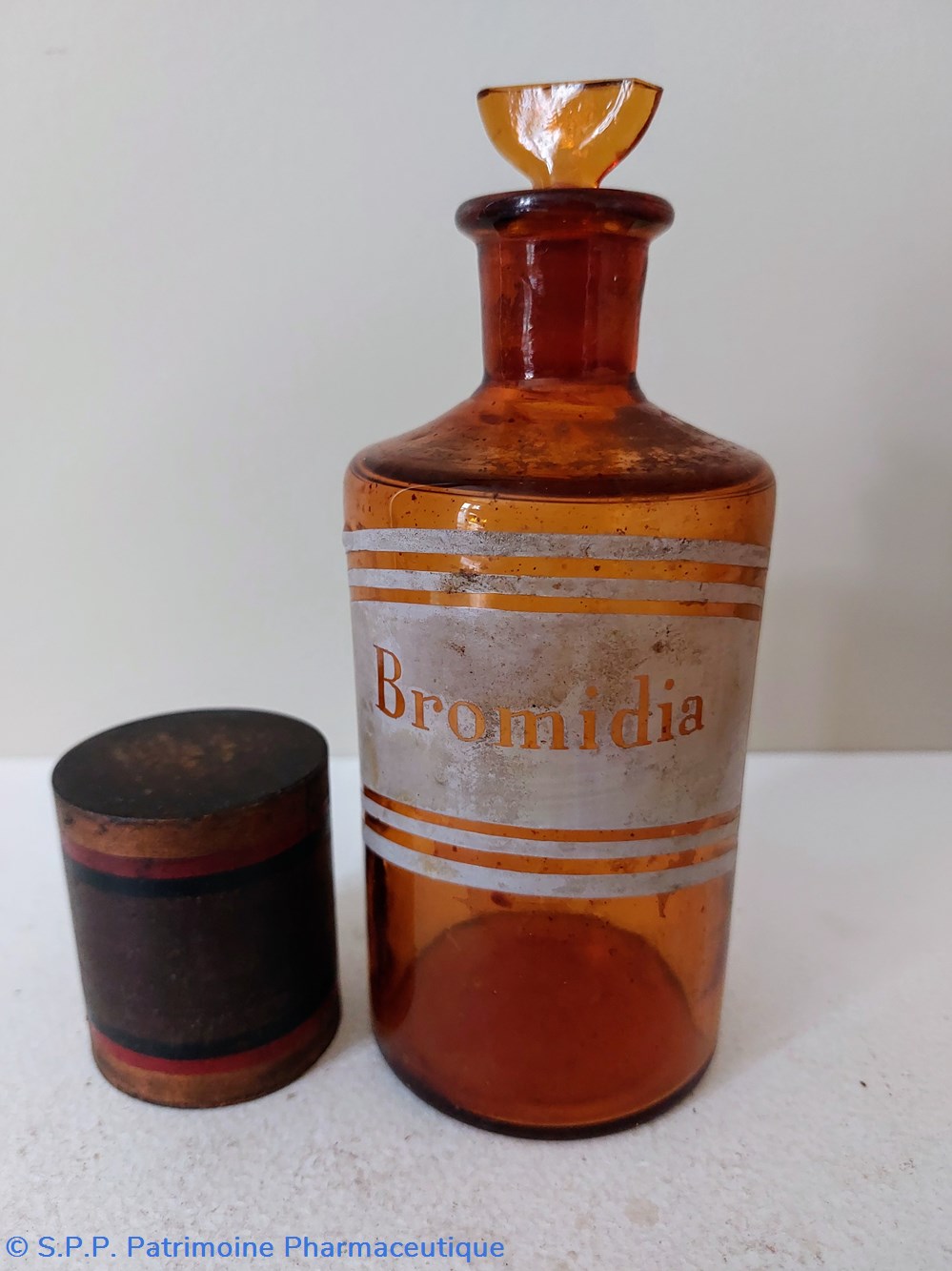 science pharmacie bromidia flacon en verre ambre