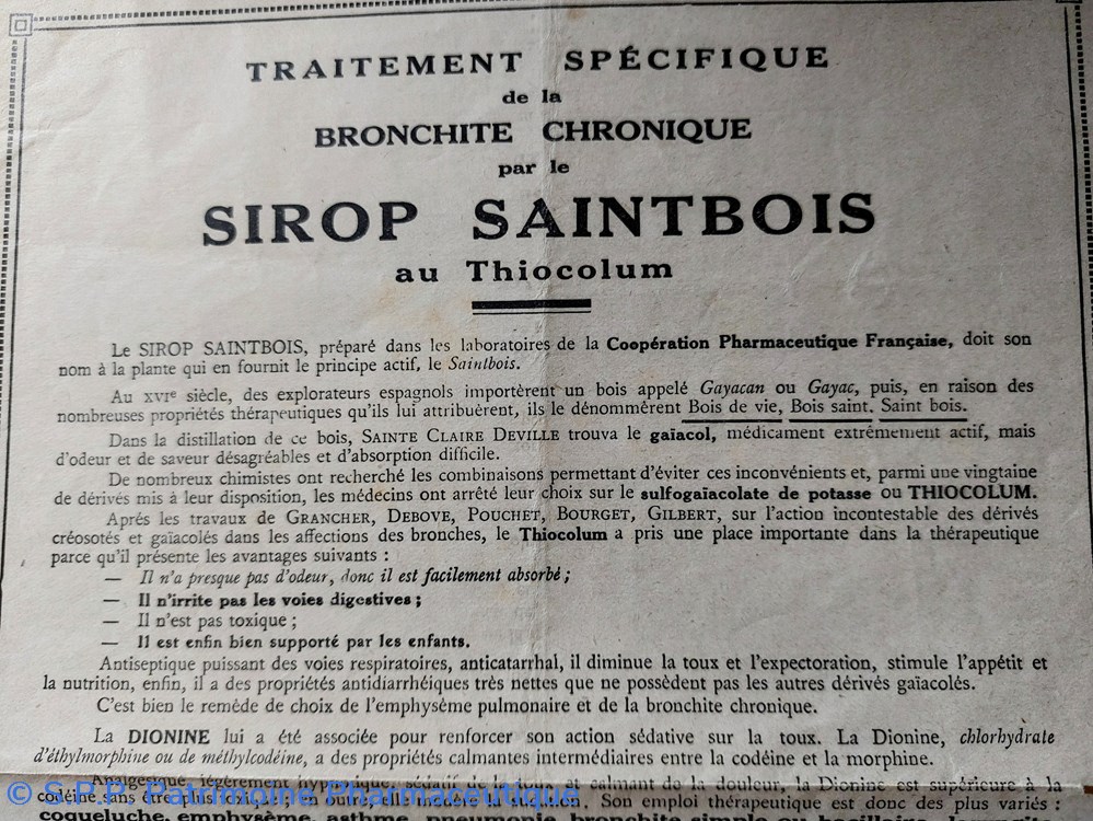 documents anciens sirop saintbois info produit