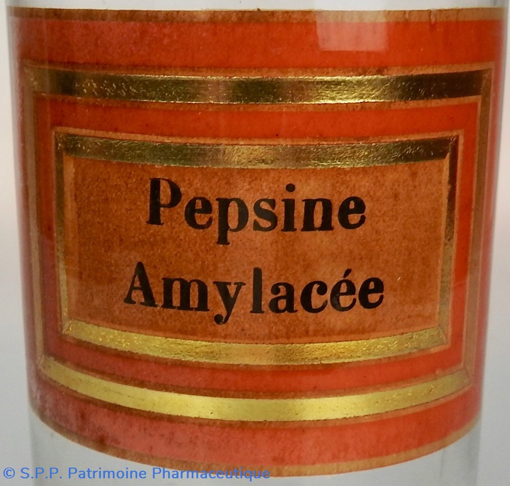 Flacon en verre petit modèle Pharmacie RAVASSE 2 science flacon en verre petit modele pharmacie ravasse