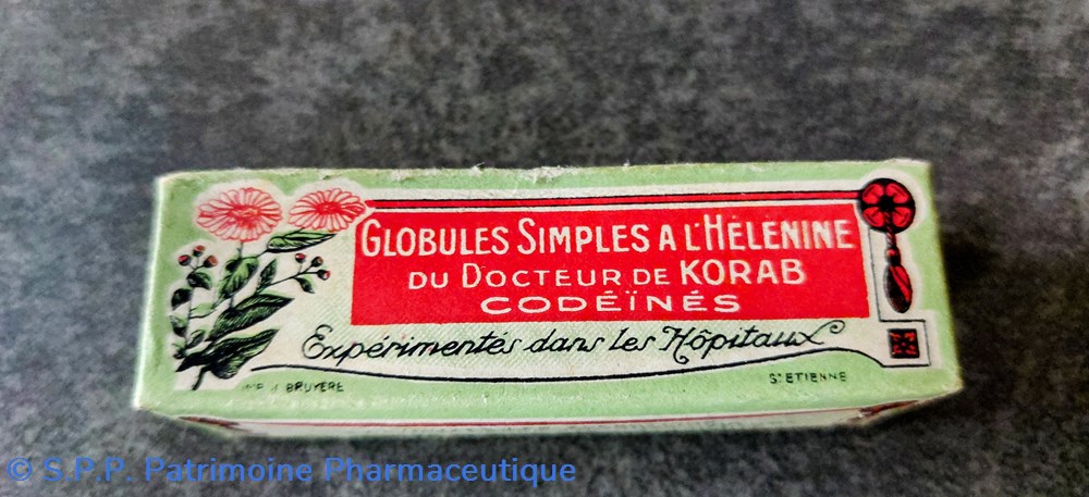 GLOBULES SIMPLES À L'HELENINE science globules simples a helenine