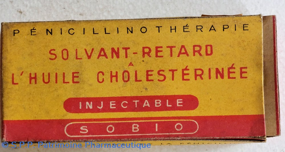 science pharmacie solvant retard a huile cholesterinee
