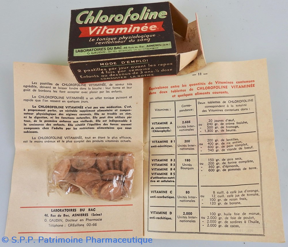 CHLOROFOLINE Vitaminée 5 science pharmacie chlorofoline vitaminee