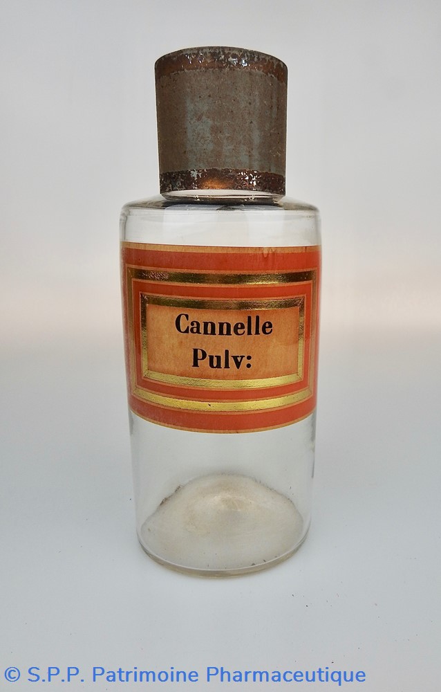 Flacon en verre petit modèle Pharmacie RAVASSE science flacon en verre petit modele pharmacie ravasse