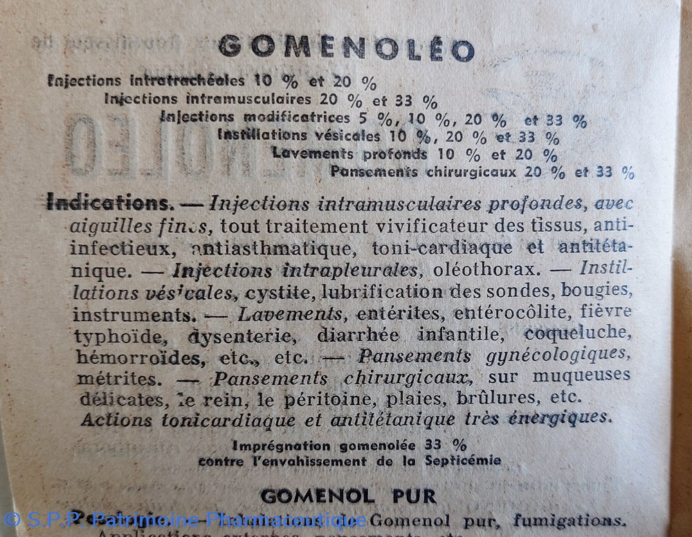 GOMENOLÉON 2% Ampoules de 2 cc 7 science pharmacie gomenoleon 2 ampoules de 2 cc