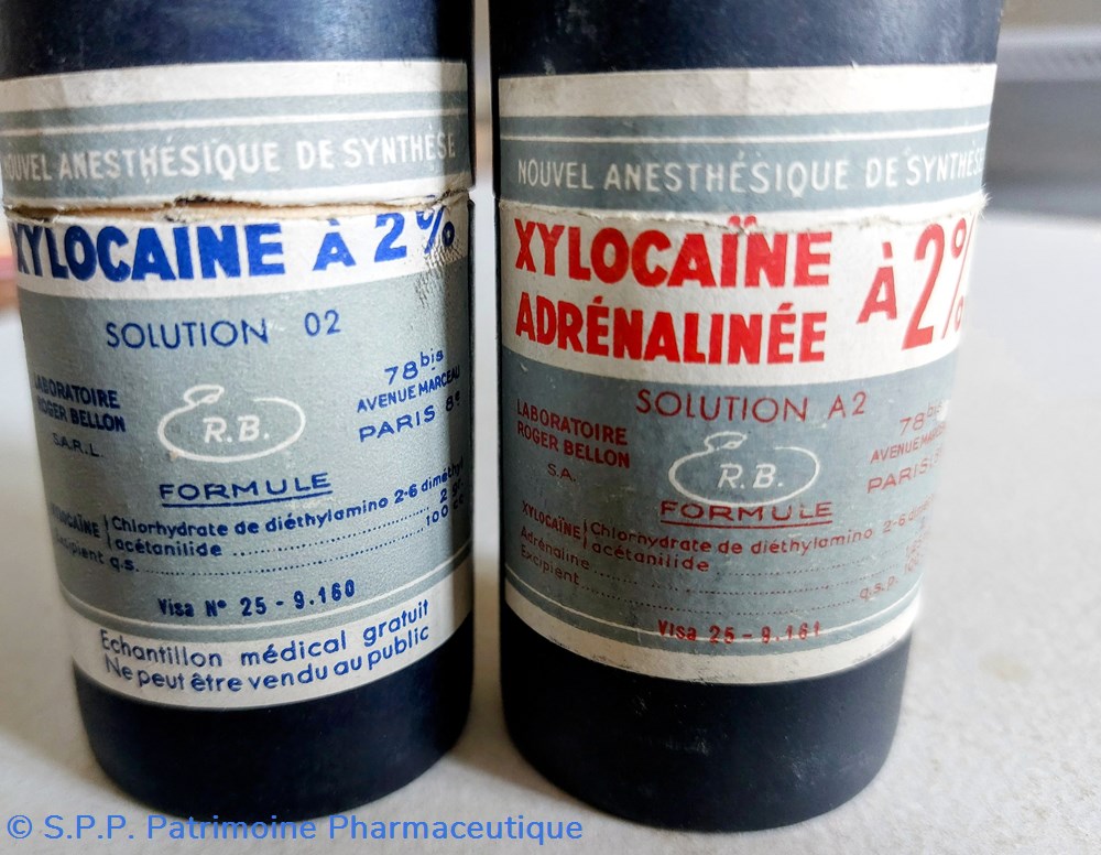 XYLOCAÏNE à 2% Solution A2 R. BELLON 8 science pharmacie xylocaine a 2 solution a2 r bellon
