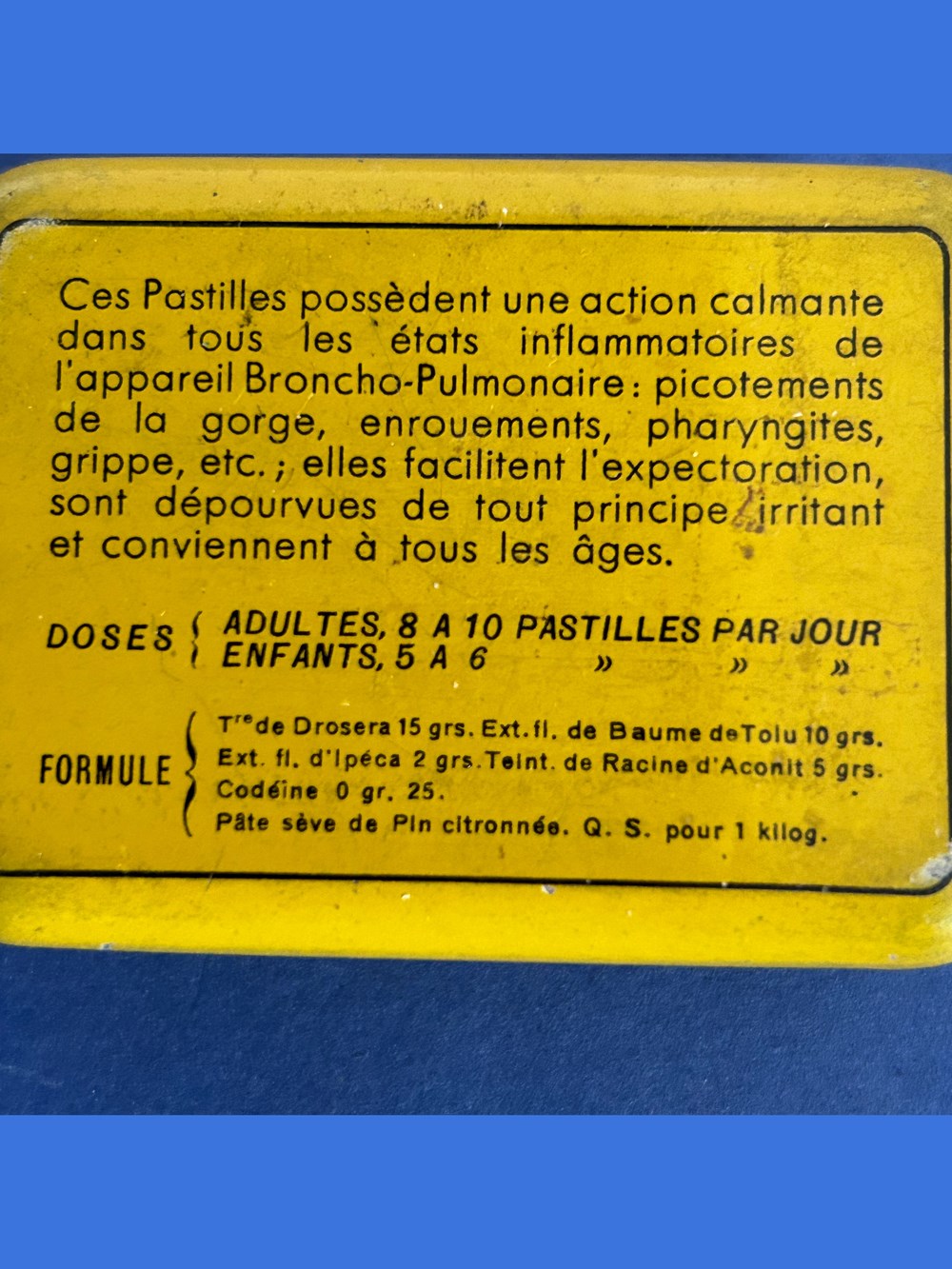 science pharmacie pastilles dufilho
