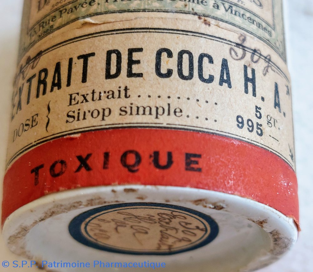 EXTRAIT DE COCA H. A. Pot de 30 GR. 2 science pharmacie extrait de coca h a pot de 30 gr