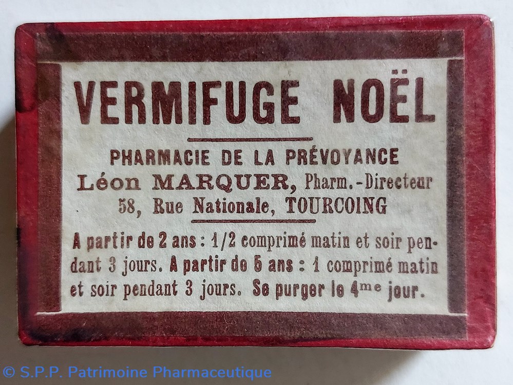 VERMIFUGE NOËL "MARQUER"-Pour enfants 2 science pharmacie vermifuge noel marquer pour enfants