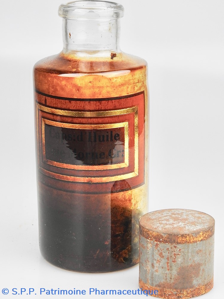 Flacon en verre petit modèle Pharmacie RAVASSE 3 science flacon en verre petit modele pharmacie ravasse
