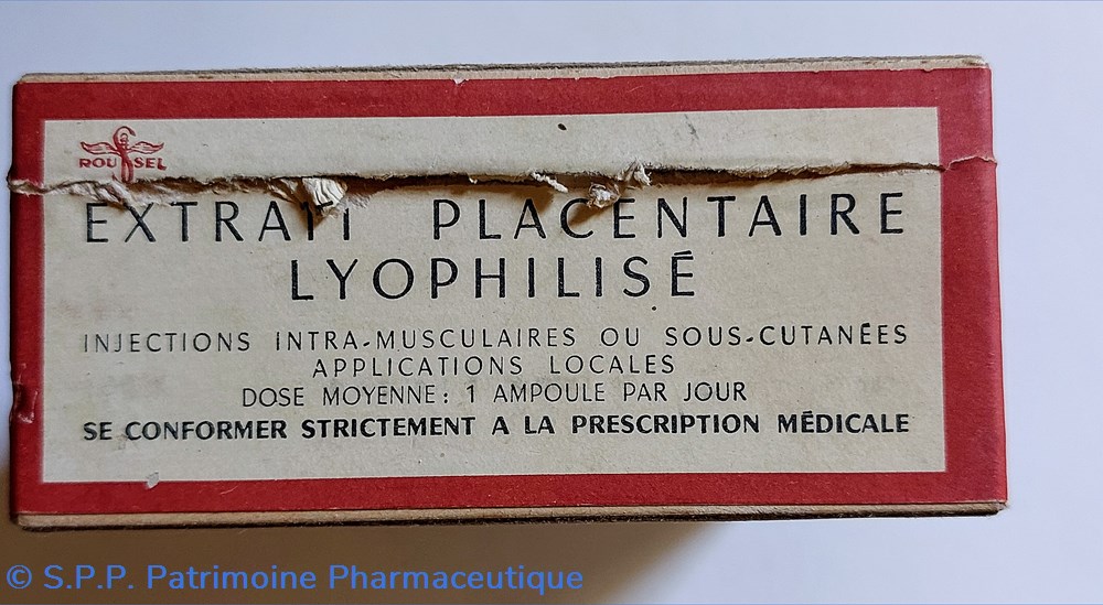 science pharmacie extrait placentaire lyophilise 4 ampoules