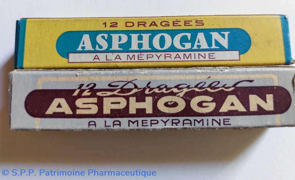 science asphogan 12 dragees a la mepyramine