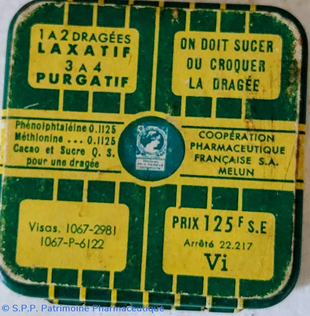 LAXILINE Laxatif Purgatif / lot de trois boîtes 4 science pharmacie laxiline laxatif purgatif lot de trois boites