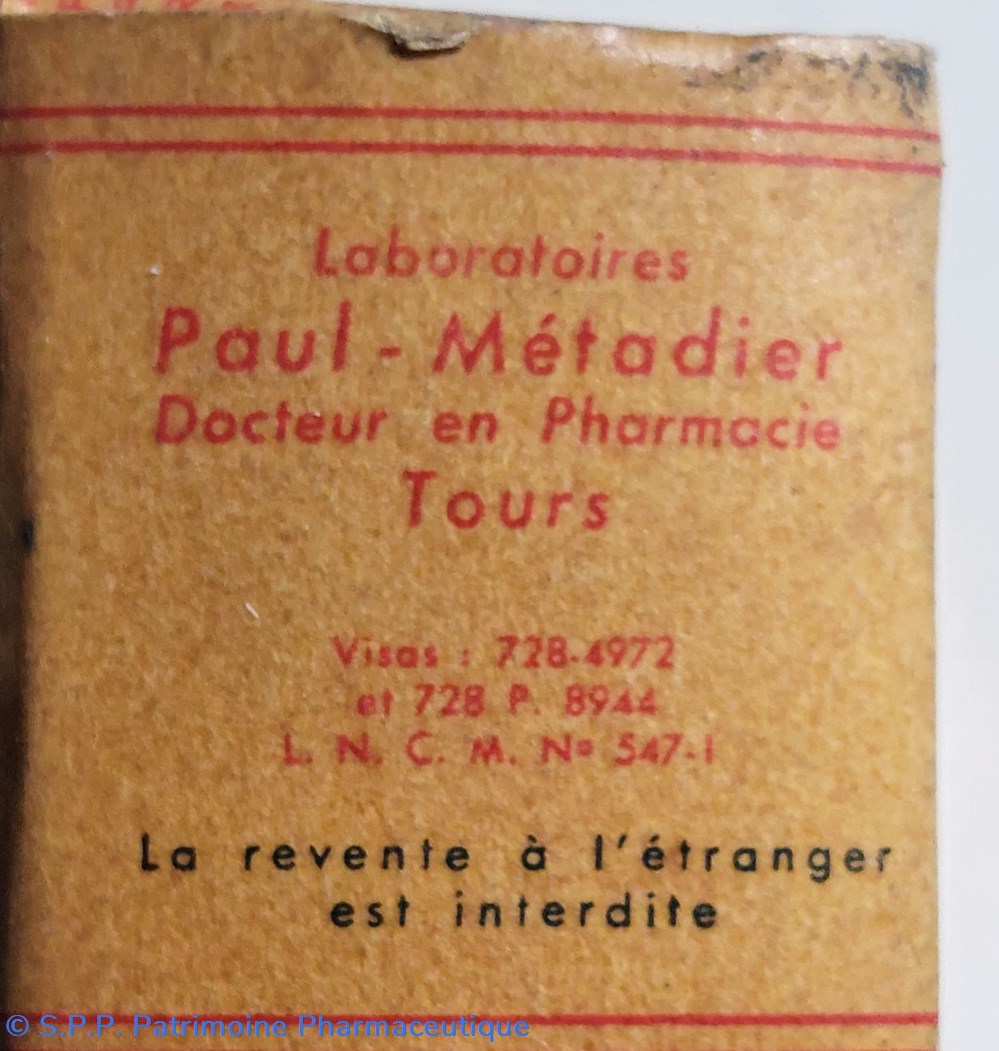 MÉTASPIRINE Syn Métacyline 2 science pharmacie metaspirine syn metacyline