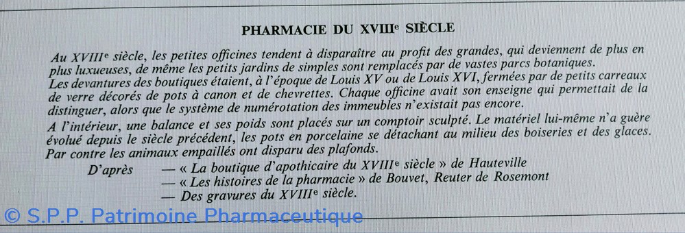 Pharmacie du XVIII Siècle / Lab ROUSSEL n9 2 science pharmacie du xviii siecle lab roussel n9