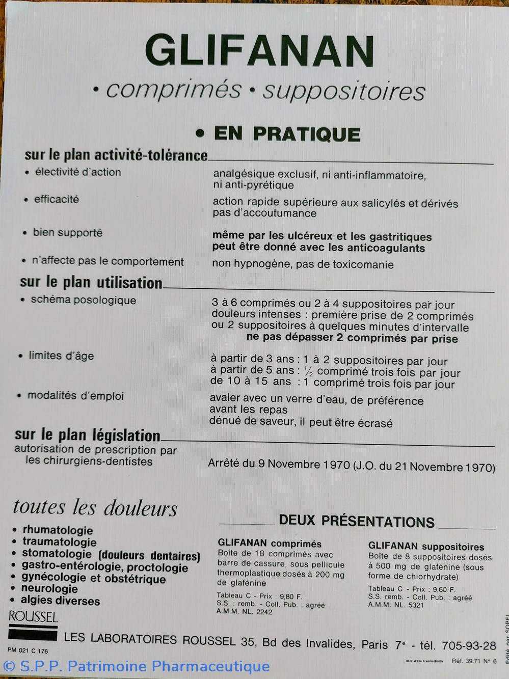 science pharmacie du xiii siecle lab roussel n6