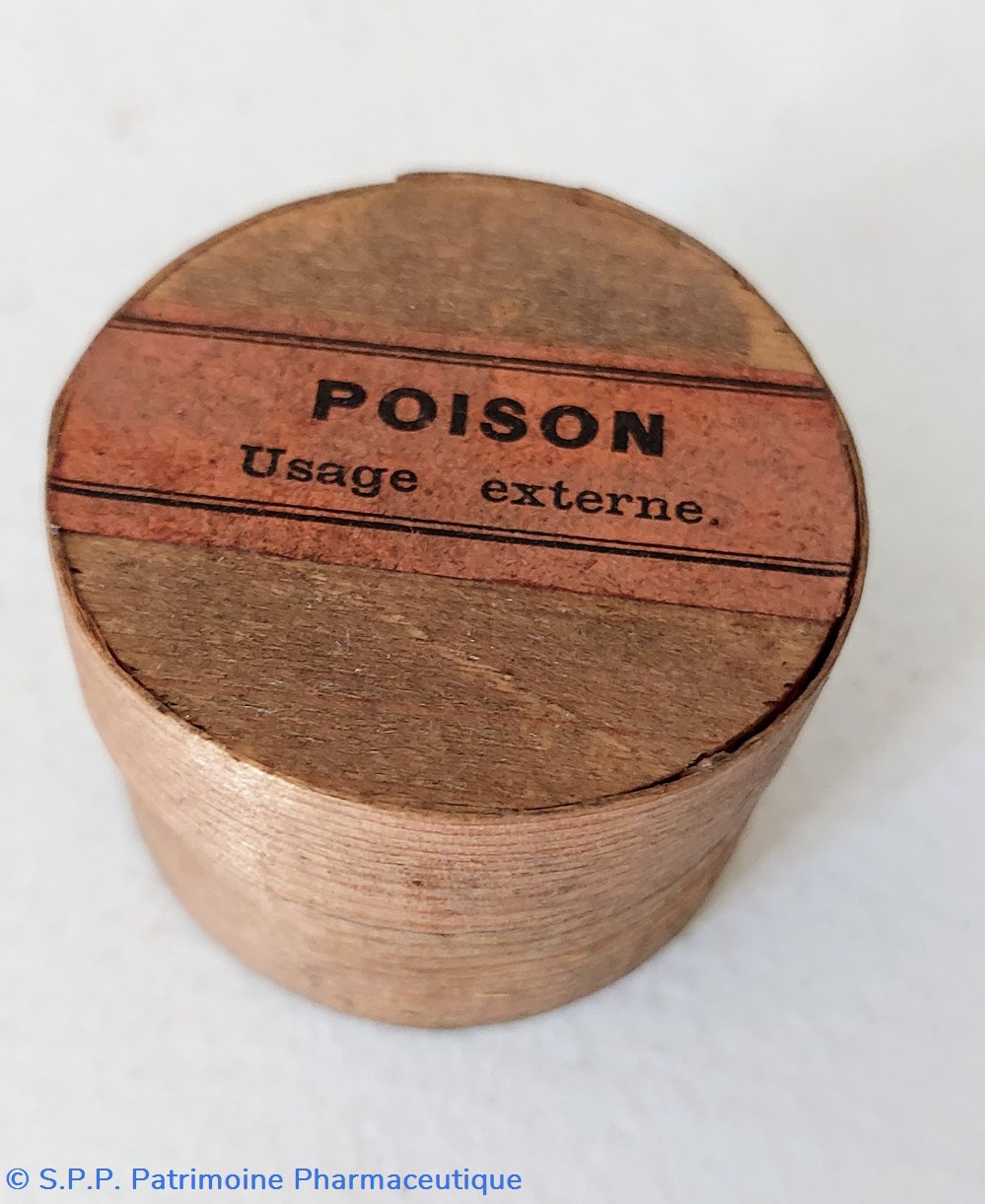 Étiquettes " POISON Usage externe" 4 science pharmacie etiquettes poison usage externe