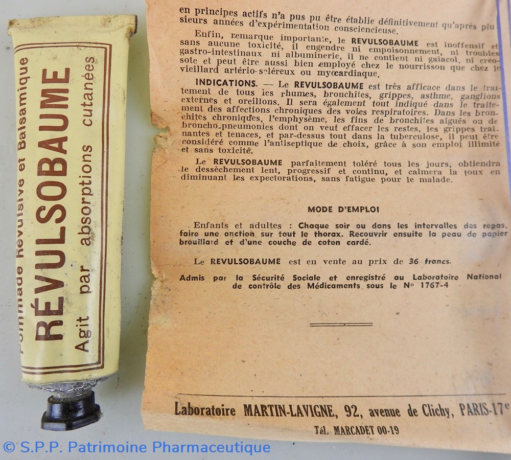 REVULSOBAUME Pommade 5 science pharmacie revulsobaume pommade