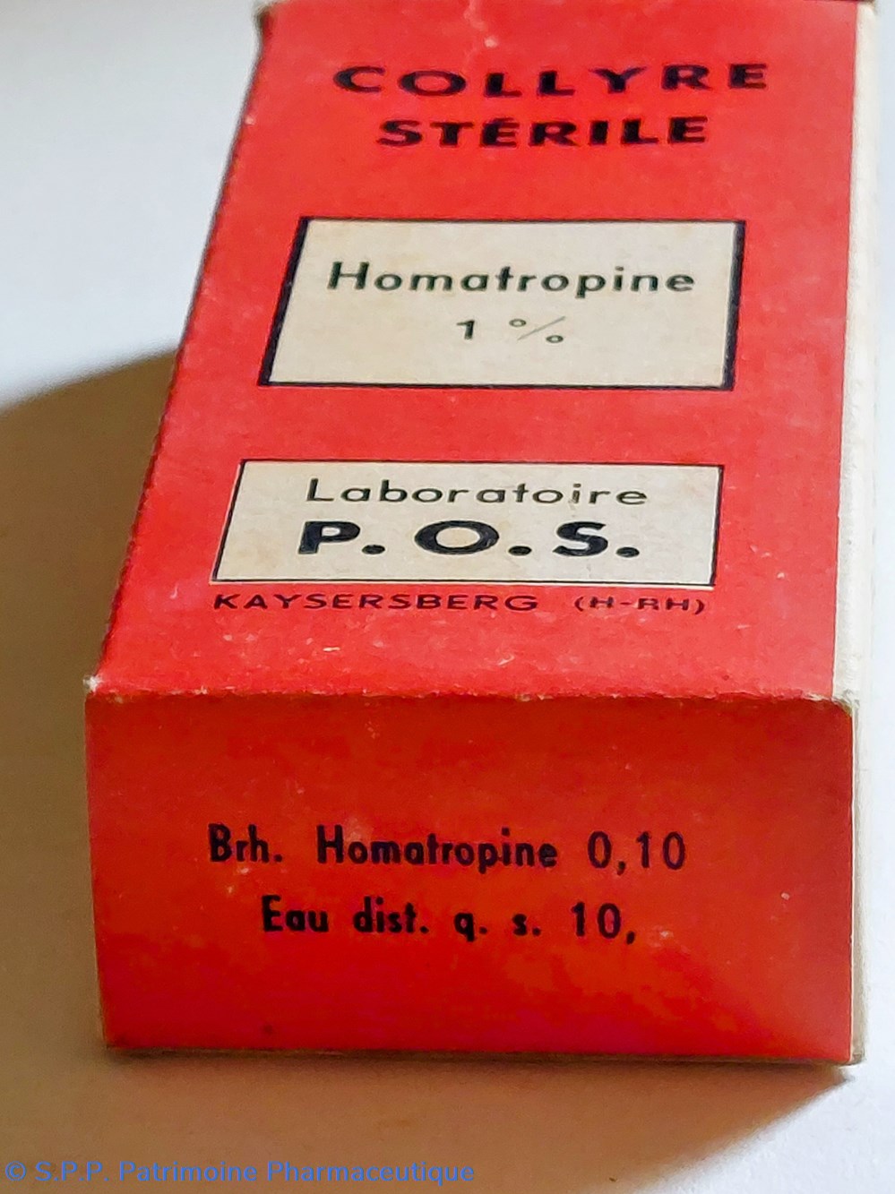 science pharmacie homatropine 1 collyre sterile p o s