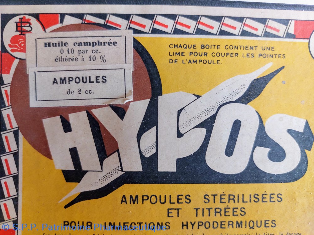 HYPOS - AMPOULES D'HUILE CAMPHRÉE 2 science hypos ampoules huile camphree