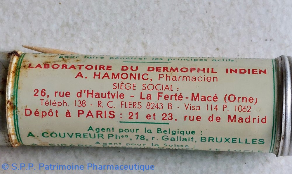 science pharmacie dermophil indien en tube
