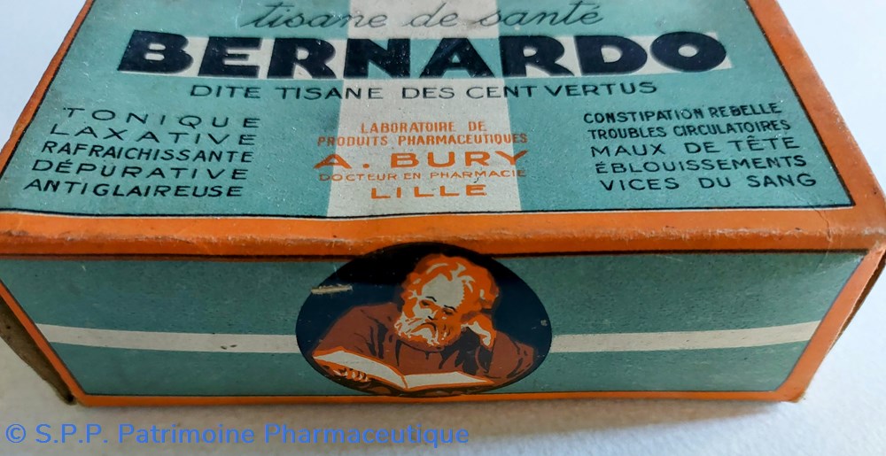 Tisane BERNARDO dite "Des cent vertus" 2 science pharmacie tisane bernardo dite des cent vertus